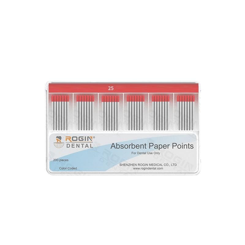 Rogin Absorbent Paper Points Taper 2% #25