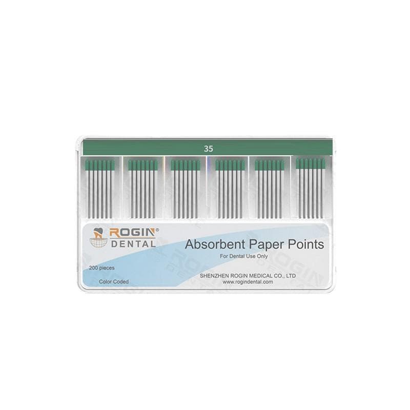 Rogin Absorbent Paper Points Taper 2% #35